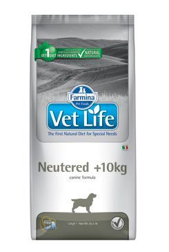 Vet Life Natural DOG Neutered 10kg 12kg