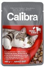 CALIBRA cat kapsa ADULT 100g CHICKEN/beef