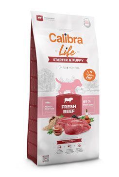Calibra Dog Life Starter&Puppy Fresh Beef 750g