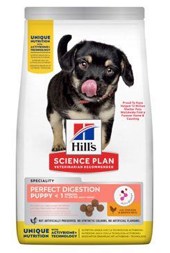 Hill's Can. SP+AB Perfect Dig Puppy M Chick&Rice 14kg
