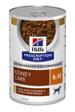 Hill's Can. PD K/D Kidney Chicken&Veget stew Konz.354g