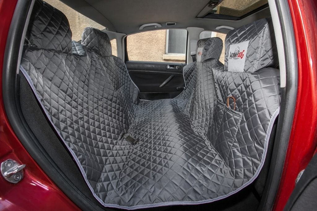 Reedog ochranný potah do auta pro psy na zip - šedý - XL