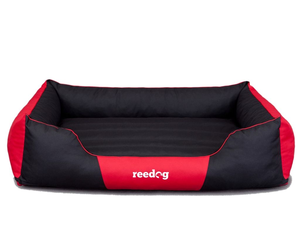 Pelíšek pro psa Reedog Comfy Black & Red - L